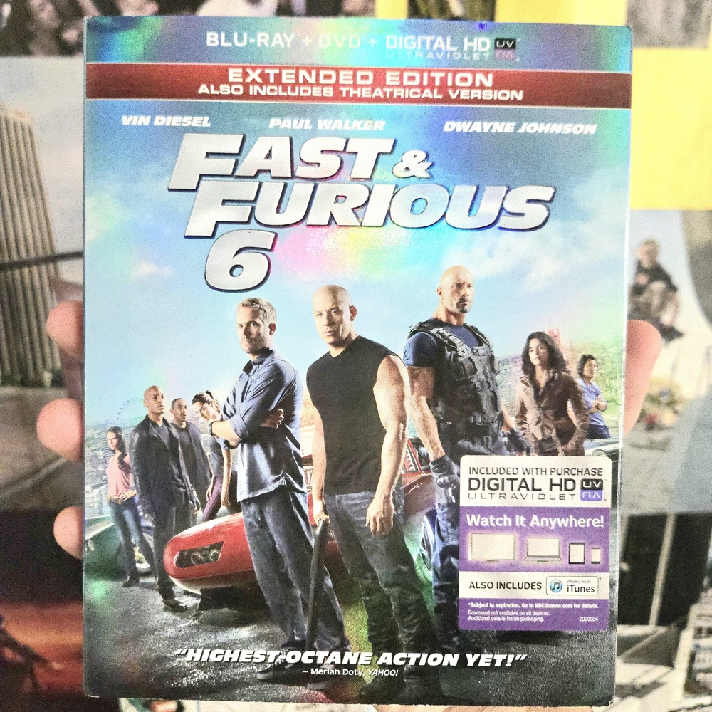 Fast and Furious 6 Blu-ray DVD